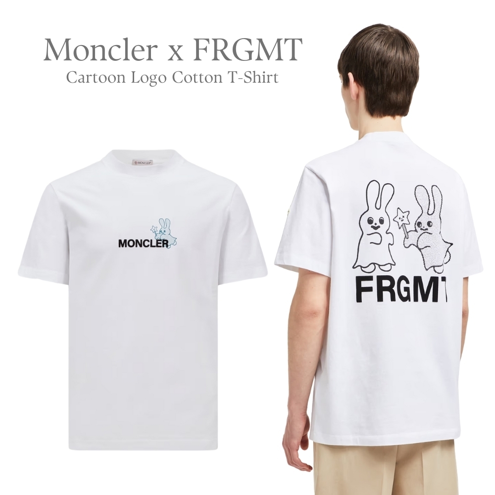 Moncler x FRGMT ロゴコットン Tシャツ