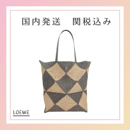 ★LOEWE★ロエベ パズル フォールド トート XXL バッグ パズルフォルド トート XXL（シャイニーカーフ） ブラウン - LOEWE