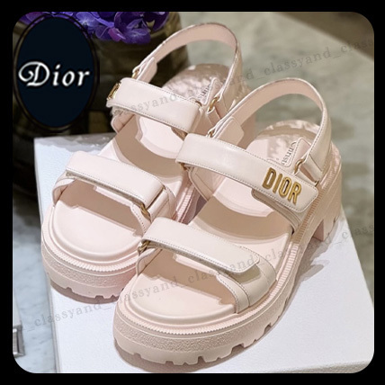 厚底がキュート♡【 Dior 】サンダル