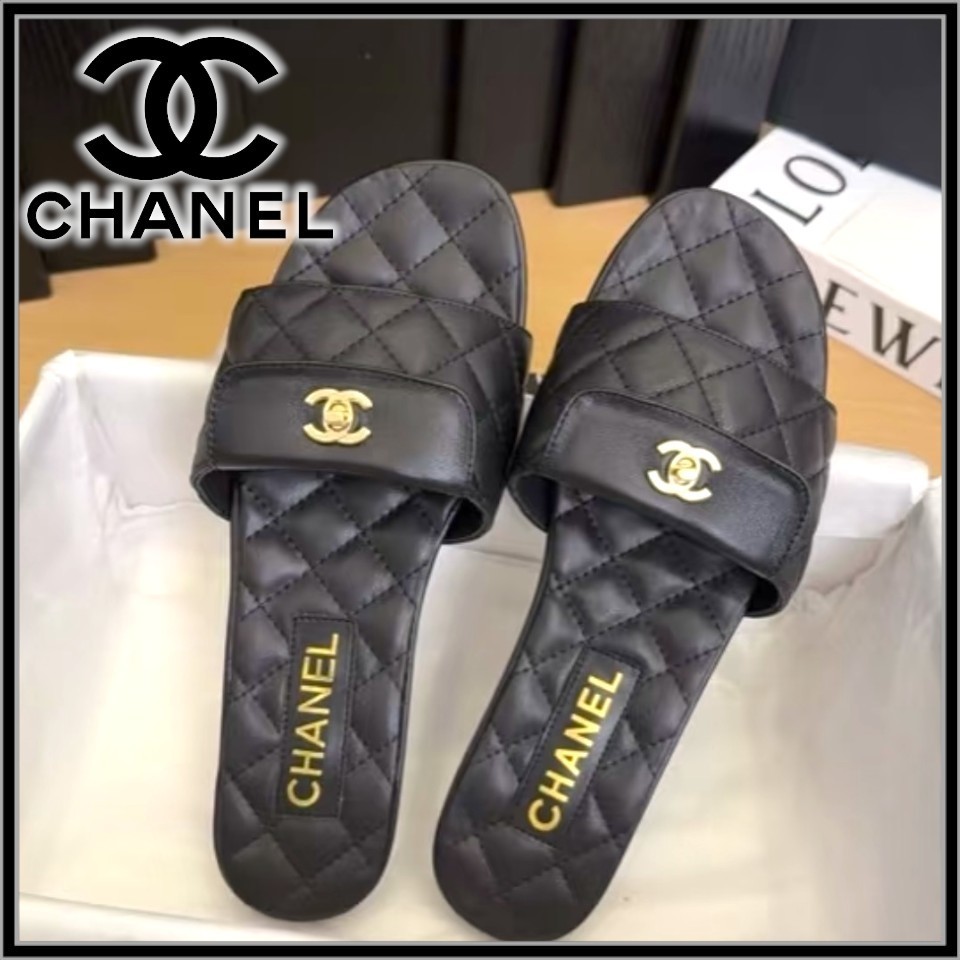 足元まで上品♪【CHANEL】サンダル