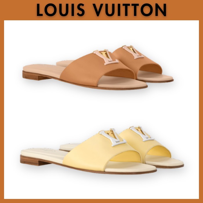 リラックス＆エレガント☆LOUIS VUITTON☆マレ フラットミュール