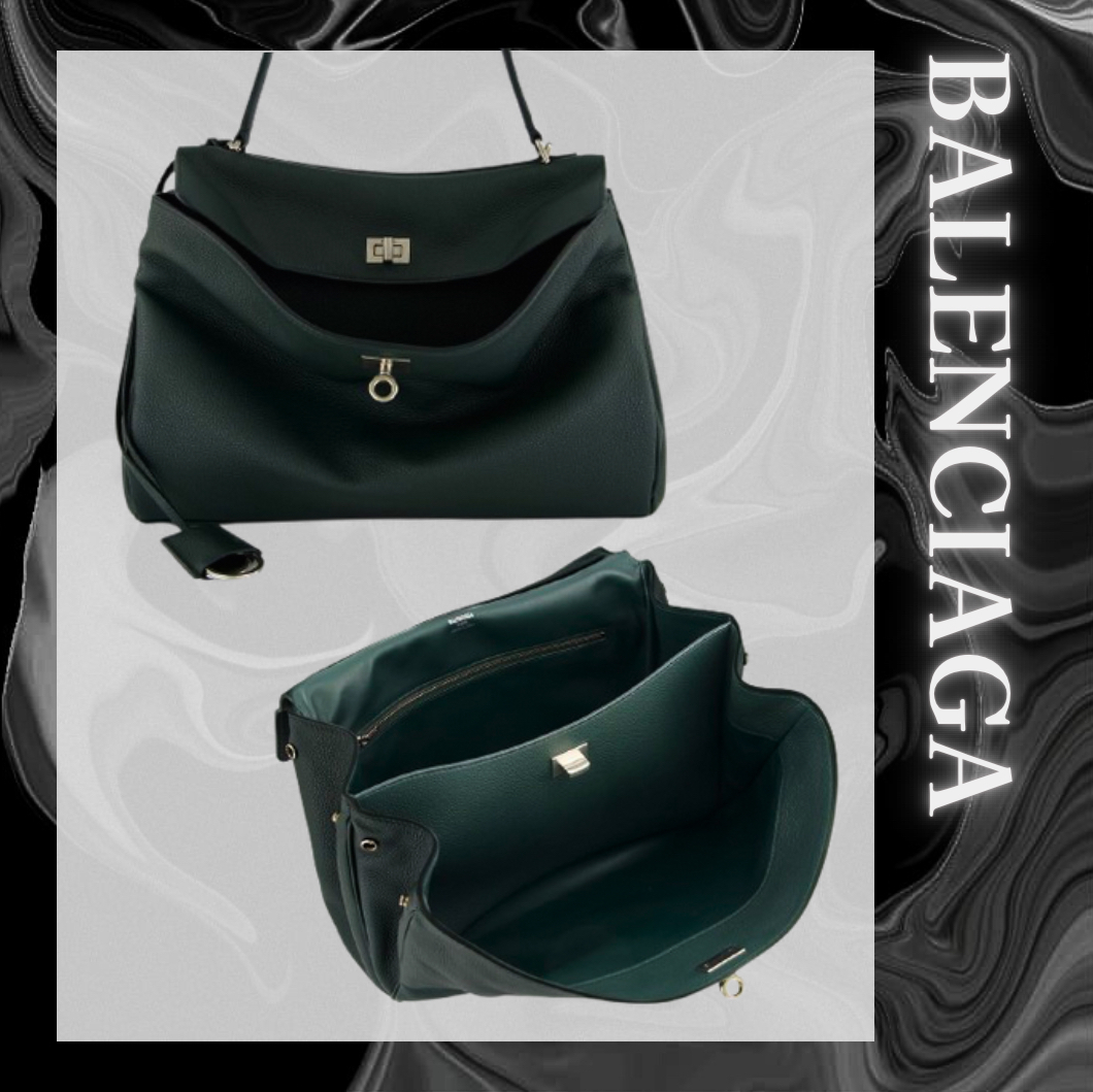 BALENCIAGA ロデオ ミディアムハンドバッグ グリーン
