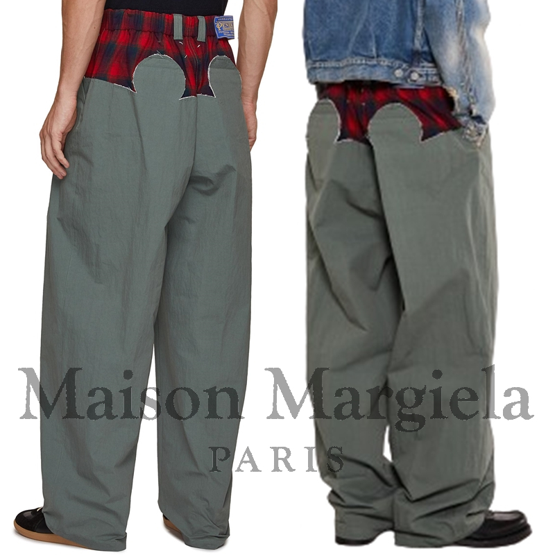 メゾンマルジェラ 23AW ペンドルトン ヨークパンツ