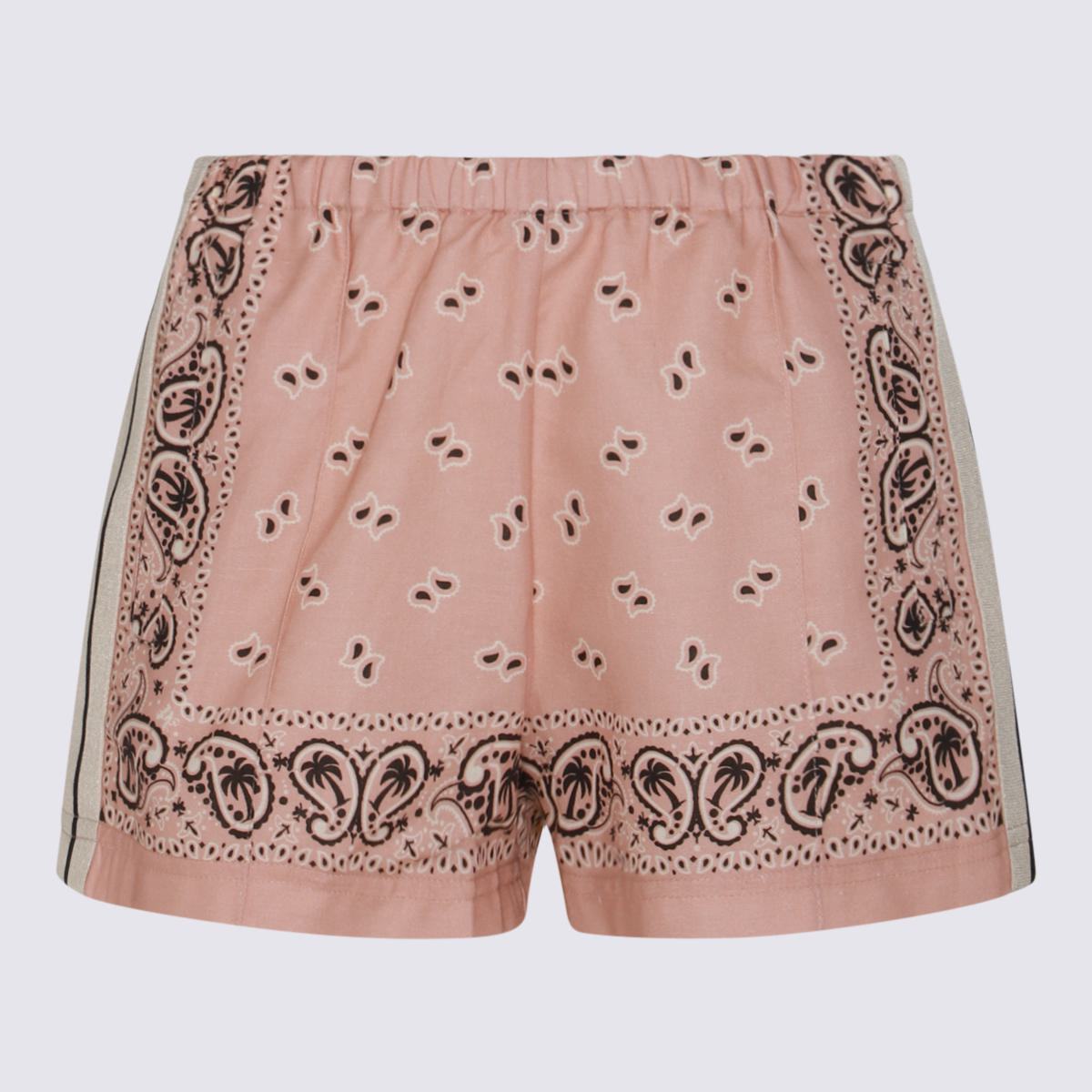 【関税＆送料込み】Palm Angels Pink Linen Shorts
