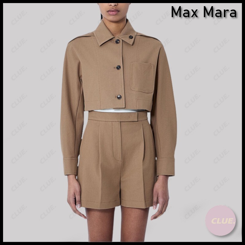 Max Mara★マックスマーラ ストレッチツイル ショートジャケット