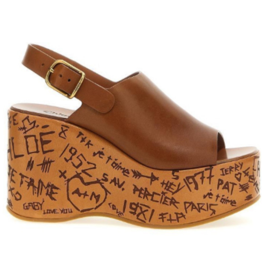 Chloe Maxime ウェッジ サンダル