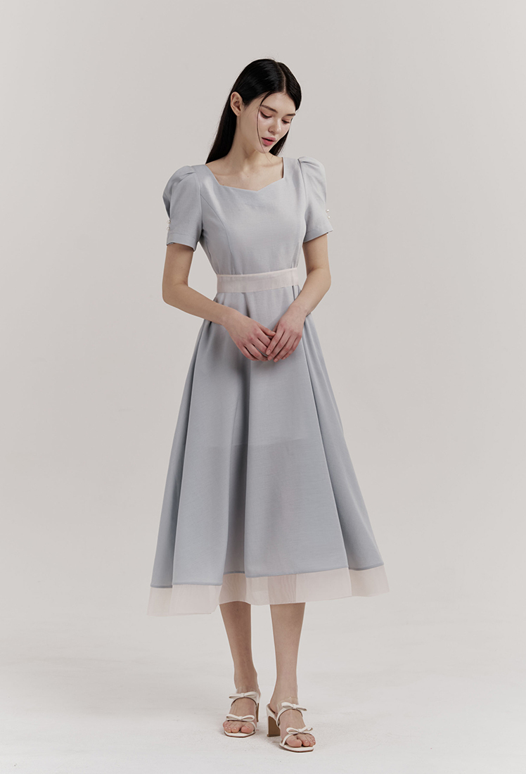 [グレースユー]25SS★Humming Puff One-piece 2color★