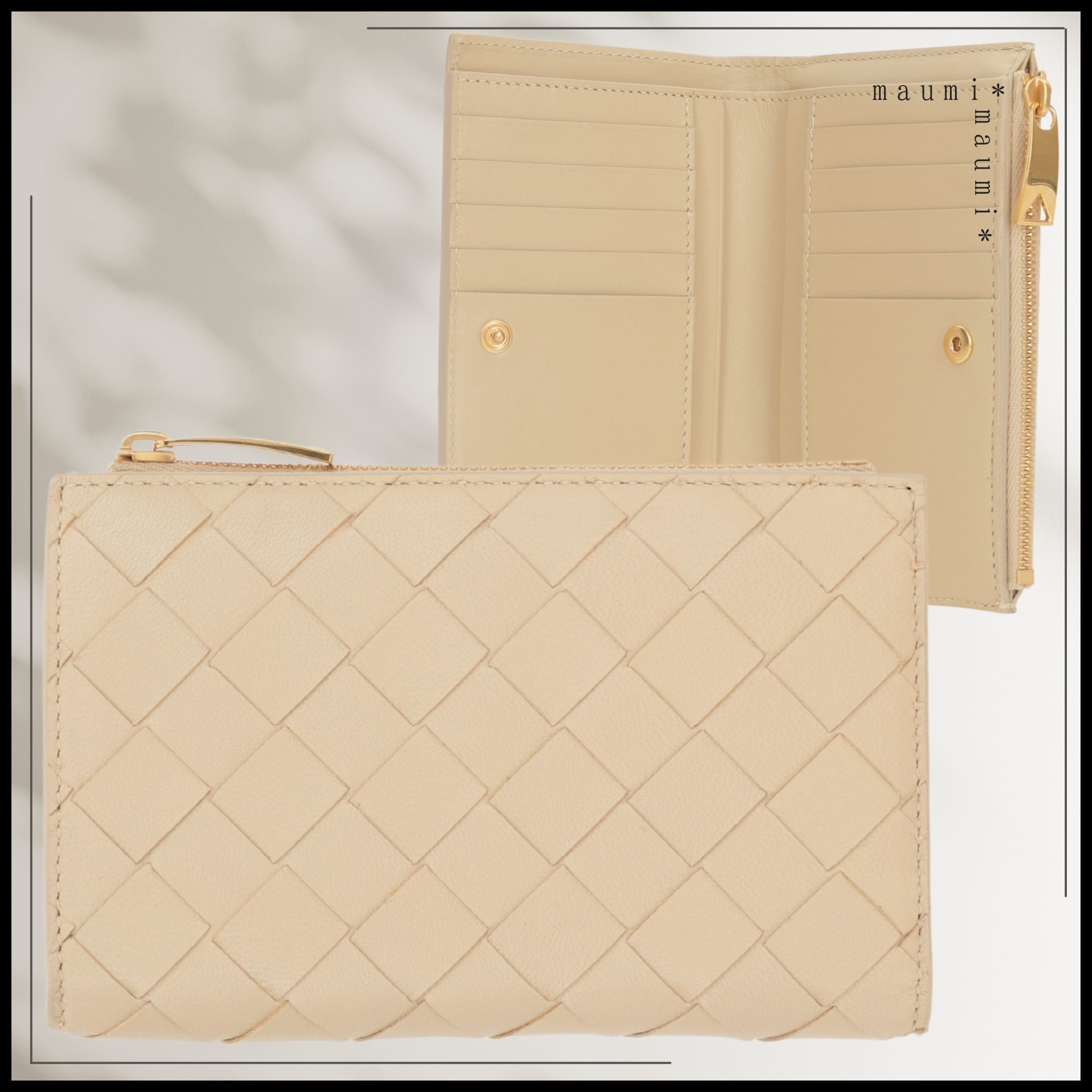 BOTTEGA VENETAミディアム イントレチャート 二つ折り財布