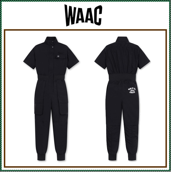 【WAAC】Women Stretch Jogger Jumpsuit ■WOMAN /追跡付