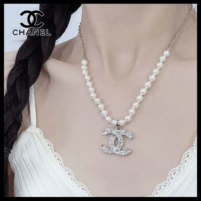 【上品エレガント☆ロゴがポイント☆】CHANEL ネックレス CCロゴ