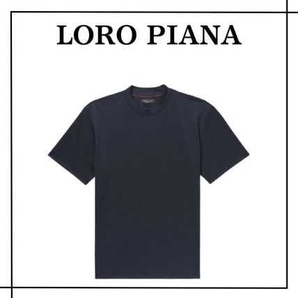 ♡ほぼ未使用♡ロロピアーナ 半袖Tシャツ コットン 38 ブラウン系