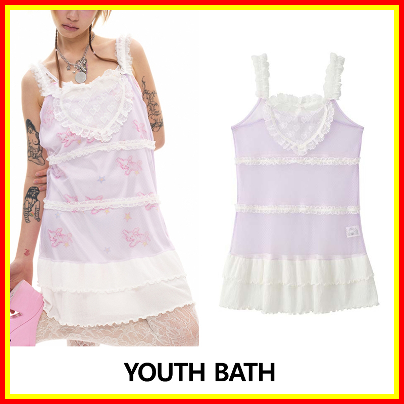 [YOUTHBATH] YBX SOUP Loli layered lace dress /追跡付