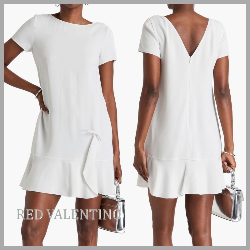【RED VALENTINO】ラッフル フリルワンピース *送料/関税込み*