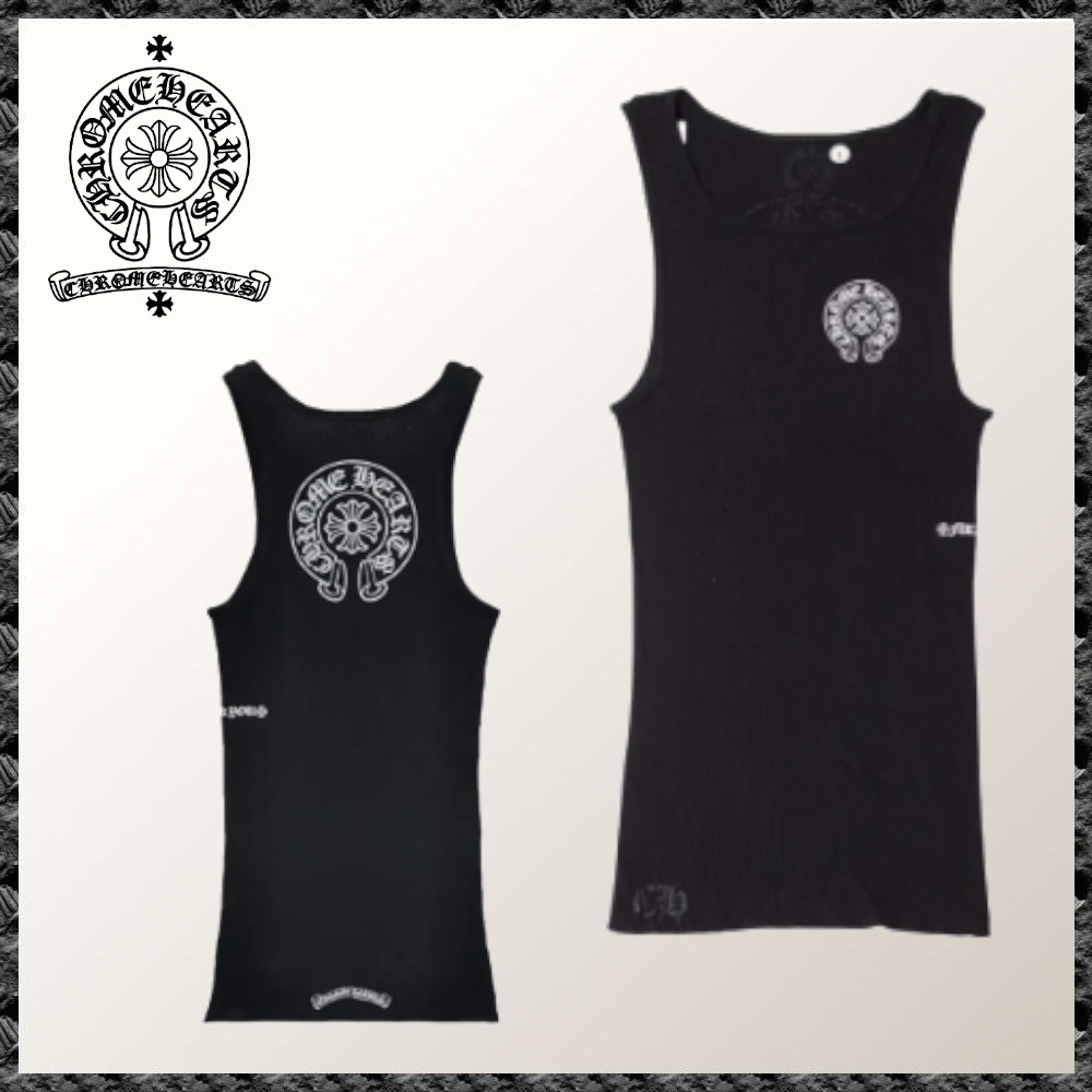 ◆CHROME HEARTS◆ホースシュー Fuck You Black タンクトップ