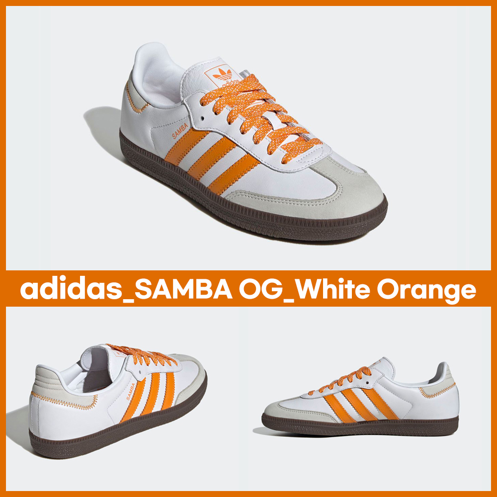★adidas★サンバオリジナル Cloud White Equipment Orange