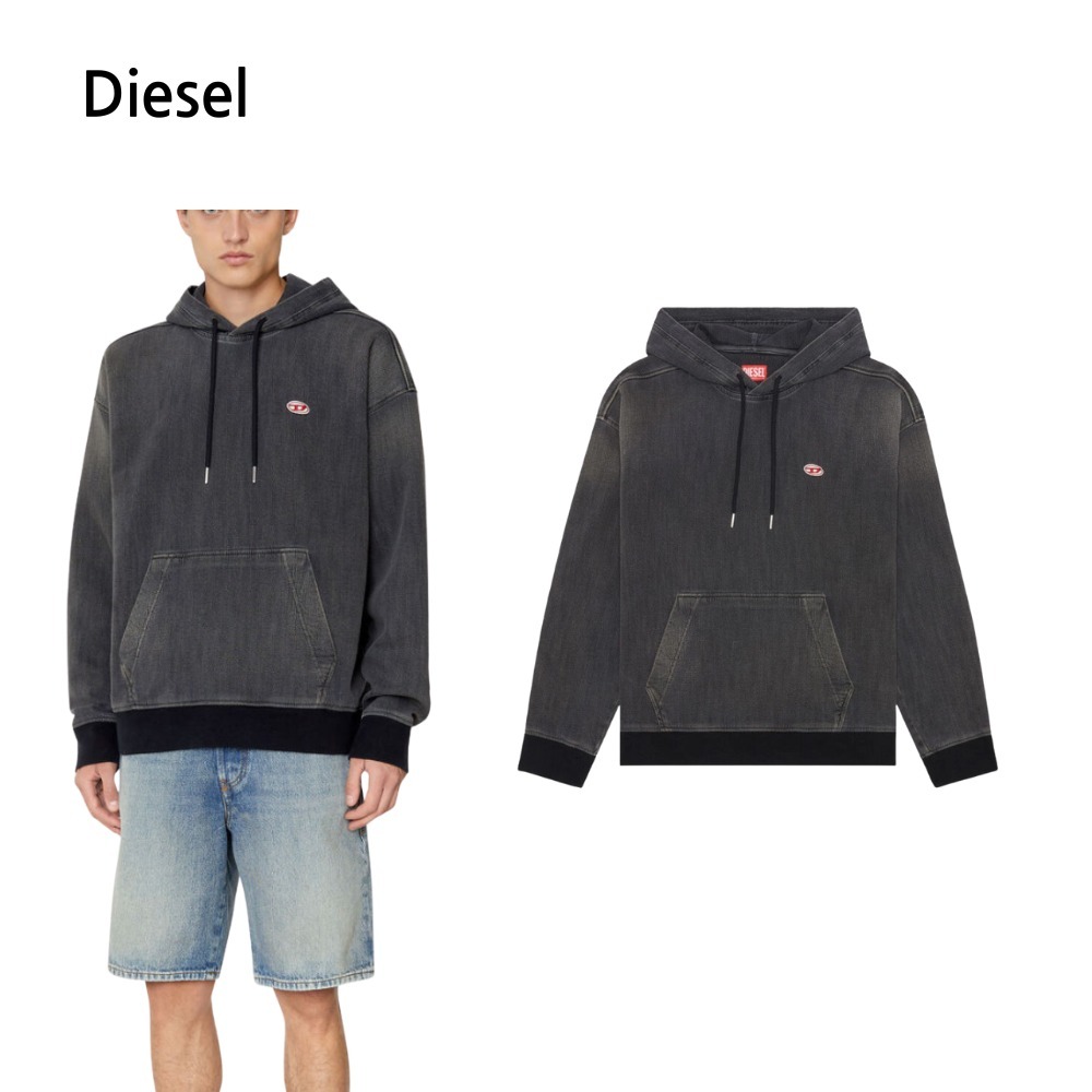 ★Diesel★D-Um-Rib パーカー デニム【送料込/関税込】