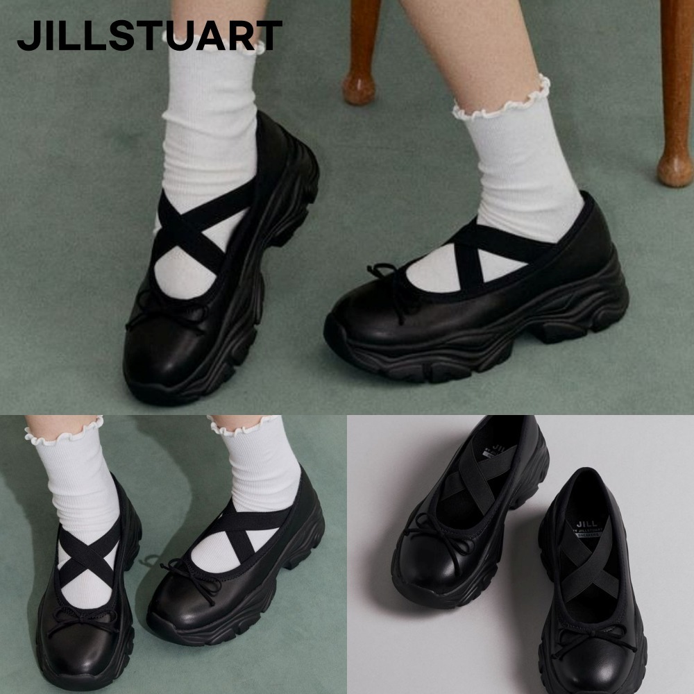 【 JILLSTUART】MARI RIBBON MARY JANE PLATFORM★人気★