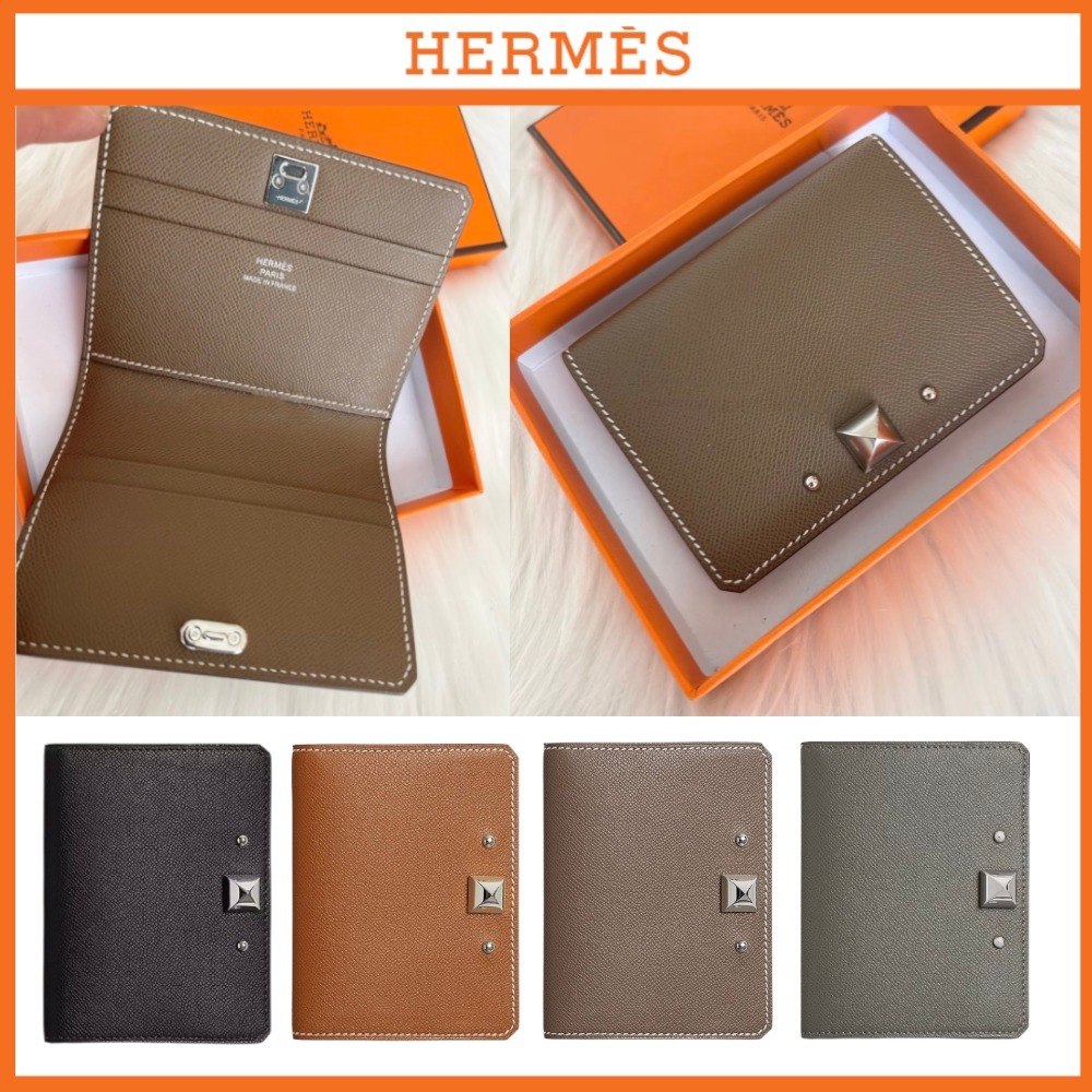【★上品で長く使える★】HERMES メドールカードホルダー