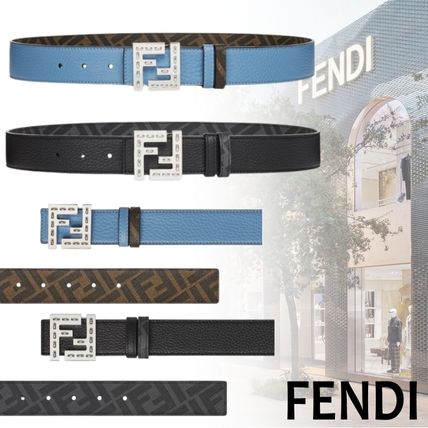 ブルー（青）系 FENDI(フェンディ) ベルト(メンズ) - 海外通販の
