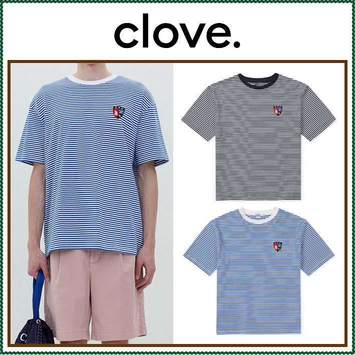 【CLOVE】 Wappen Stripe T-Shirt /追跡付