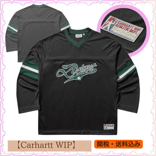 【Carhartt】WIPデトロイト◇メッシュ◇ロングスリーブTシャツ