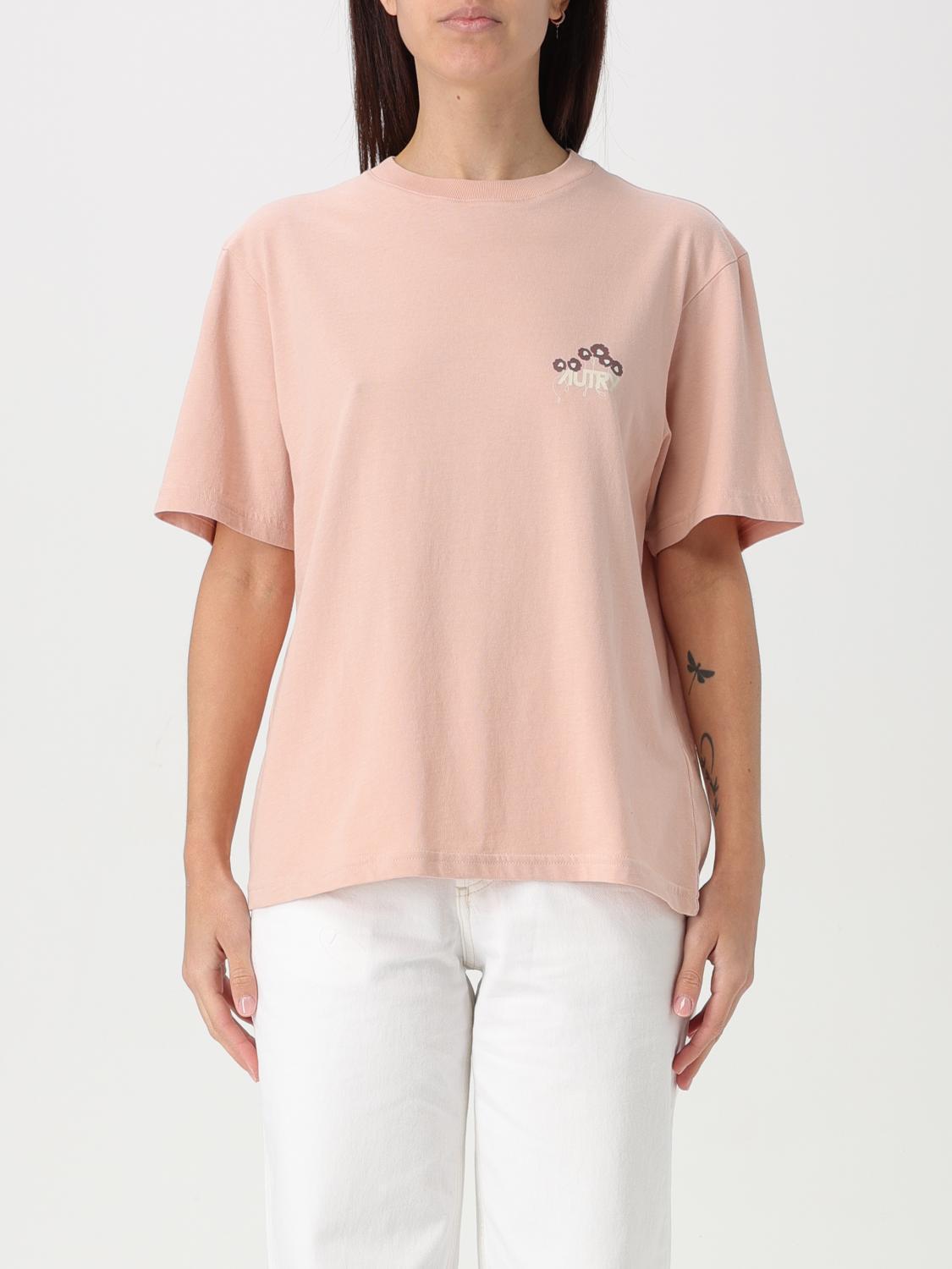 Tシャツ・カットソー AUTRY Woman T-Shirt Blush Pink TSPW88CP
