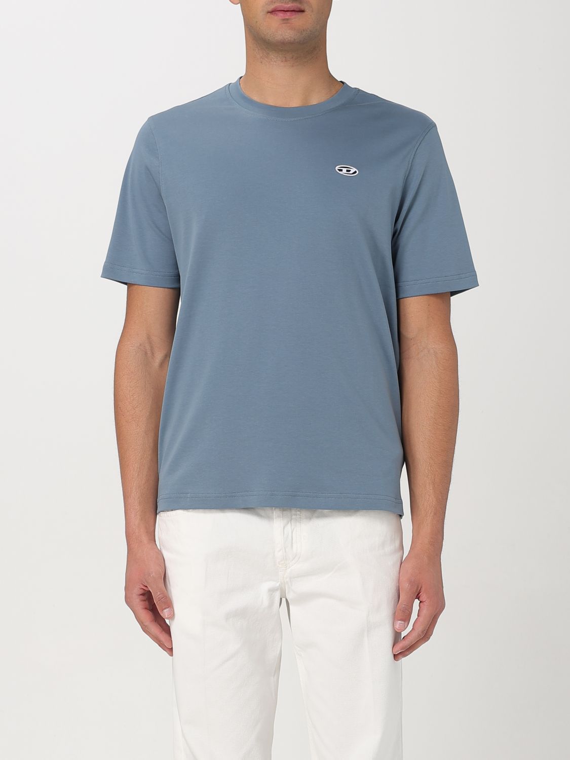 Tシャツ・カットソー DIESEL Men T-shirt Sky Blue A150560AIJU 89M