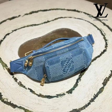 【ブルーが爽やか♪】ルイヴィトン ショルダーバッグ ブルー（青）系 Louis Vuitton DAMIER(ルイヴィトン ダミエ