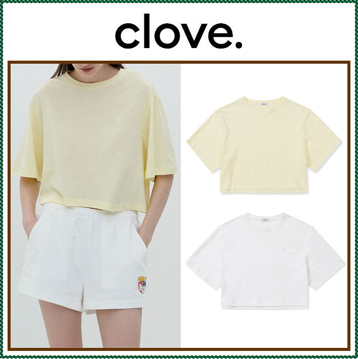 【CLOVE】 Soft Crop T-shirt /追跡付