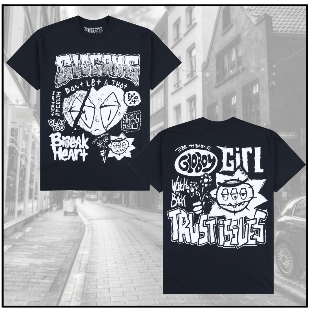 Glo Gang ☆ ドント・レット・ア・ソット「暗闇で光る」Tシャツ