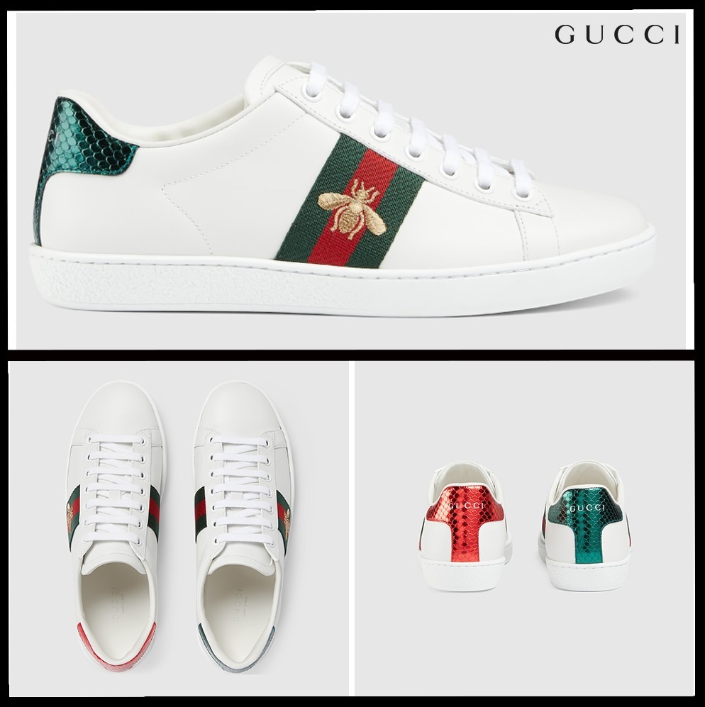 ★GUCCI★エンブロイダリー付き ウィメンズ スニーカ★大人気★