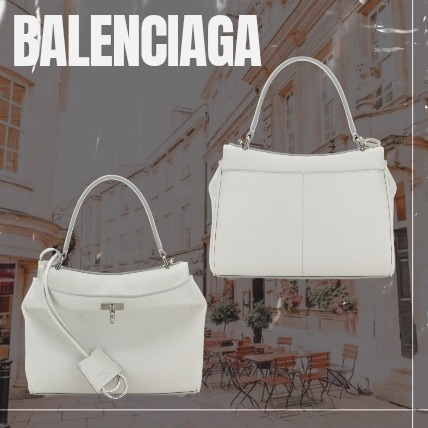 【BALENCIAGA】Rodeo ミニ ハンドバッグ ホワイト