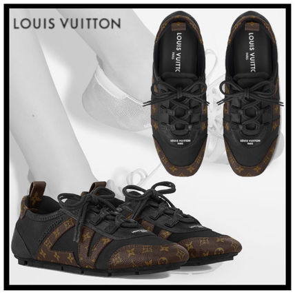 【履きやすさ◎】 Louis Vuitton オリンピア スニーカー 黒 0〜3cm ブラック（黒）系 Louis Vuitton(ルイヴィトン