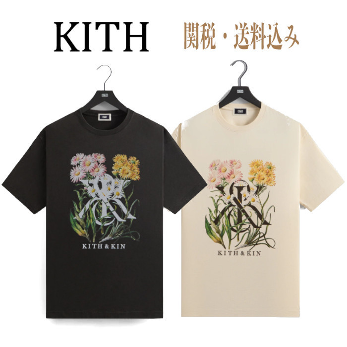 確実正規品 Kith NYC KK Logo T-shirt 関税送料込み