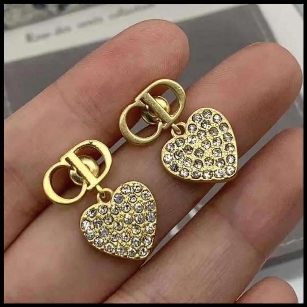 【ハートが上品♪】DIOR ピアス