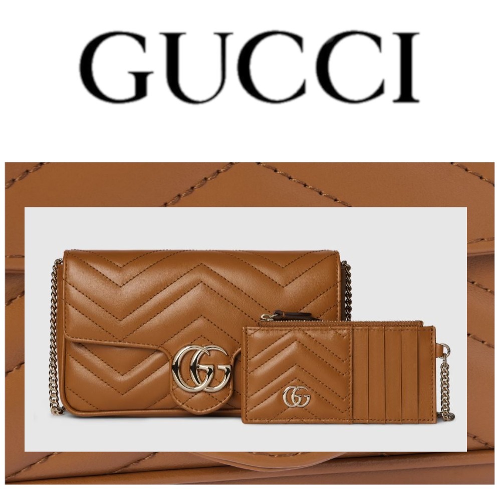 注目の新作【GUCCI】〔GGマーモント〕スモール ショルダーバッグ