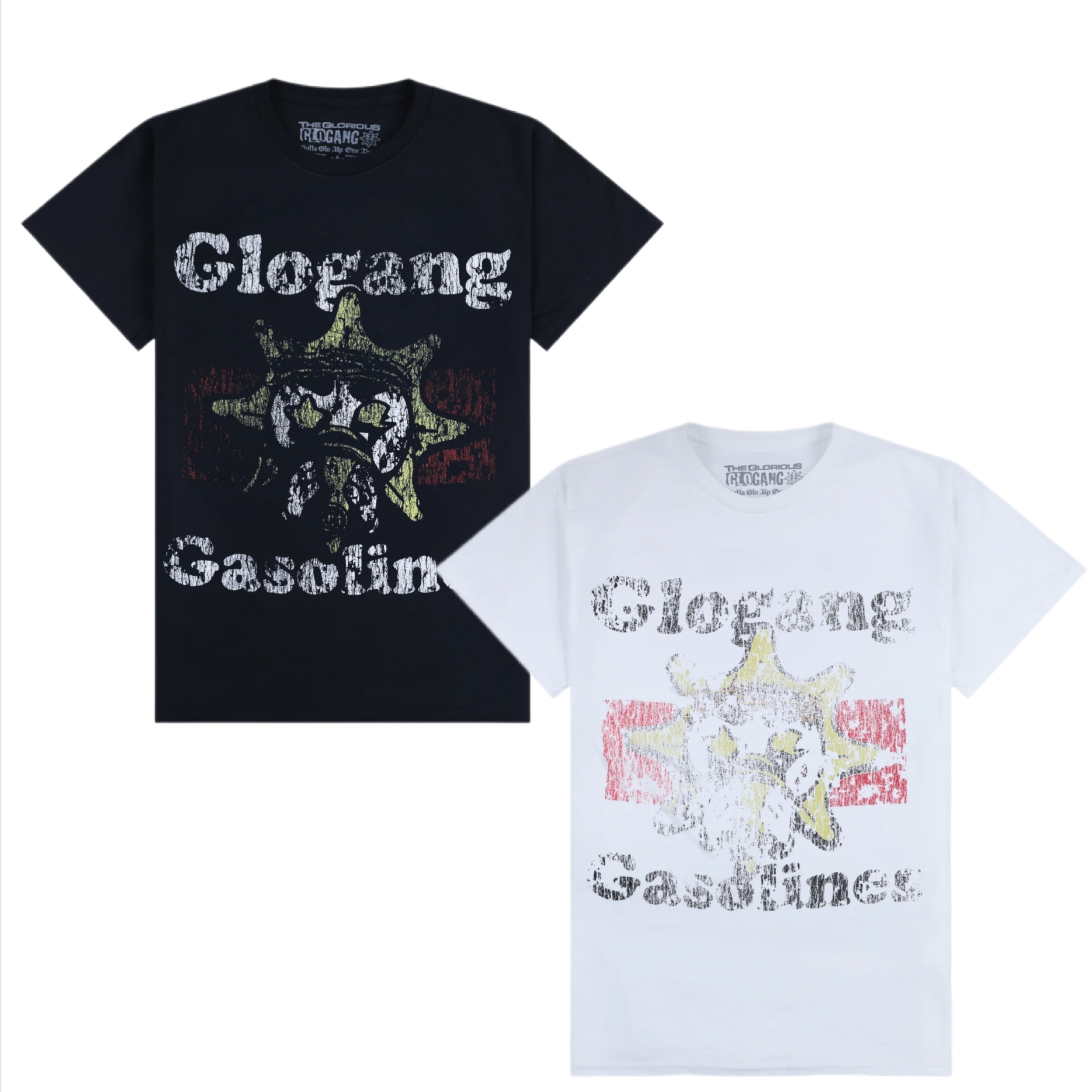 GLOGANG Gasoline 半袖 Tシャツ 2色 関税送料無料