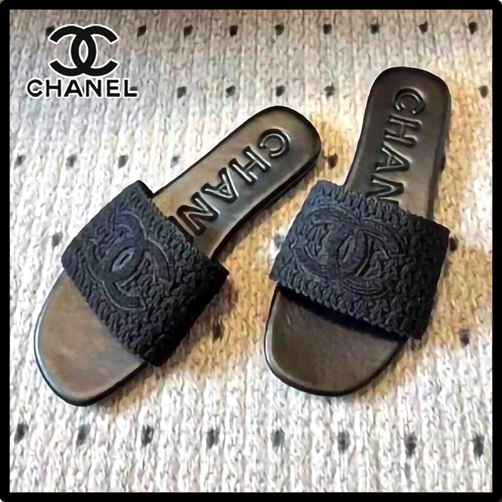 【CCロゴが可愛い☆シンプル】★CHANEL★サンダル ミュール
