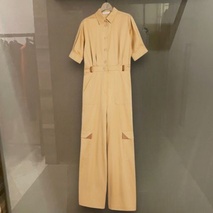 【MAX MARA】FILIPPO ギャバジン ワークウェア オーバーオール MAX MARA】FILIPPO ギャバジン ワークウェア オーバーオール