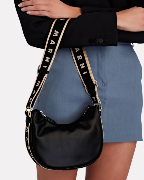 Marni ショルダーホーボーバッグ ブラック【sale】