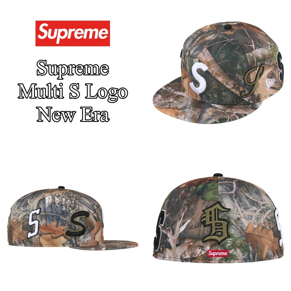 【Supreme】Multi S Logo New Era Truetimber Kanati Camo 25SS