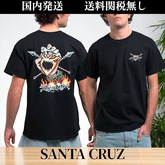 SANTA CRUZ★ウィッチドクター ブラック Tシャツ