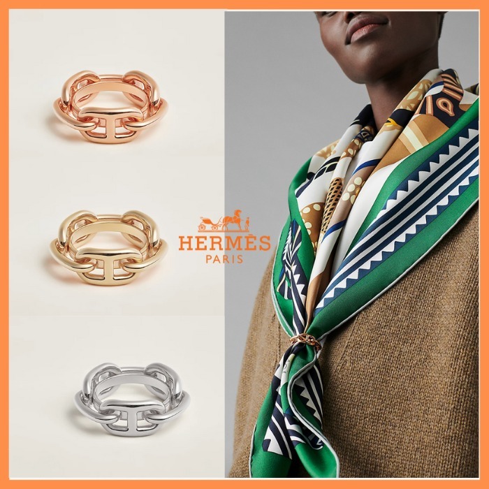 【プレゼントにも】HERMES スカーフリング