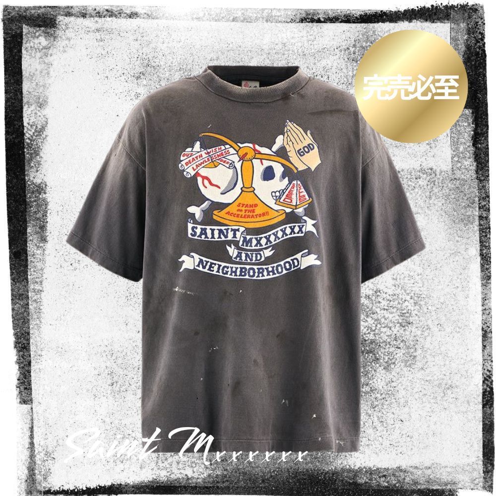 ☆完売必至☆ セントマイケル × NEIGHBORHOOD コラボ TEE PRAY