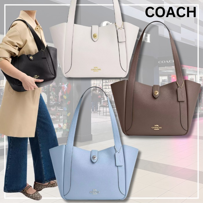 大人トート★COACH★ハドリー ターンロック トート バッグ 上質