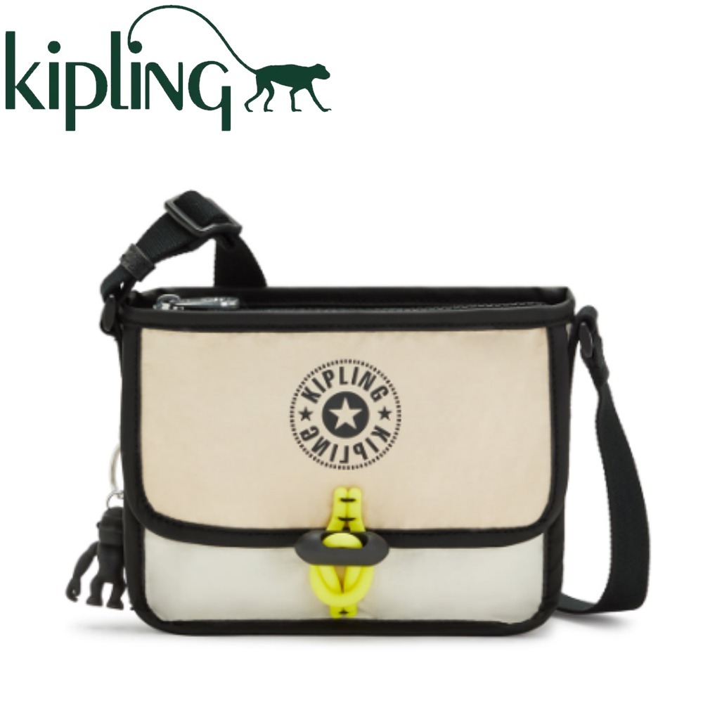 【正規品】KIPLING サフィヤ ミニクロスボディバッグ BE/BL
