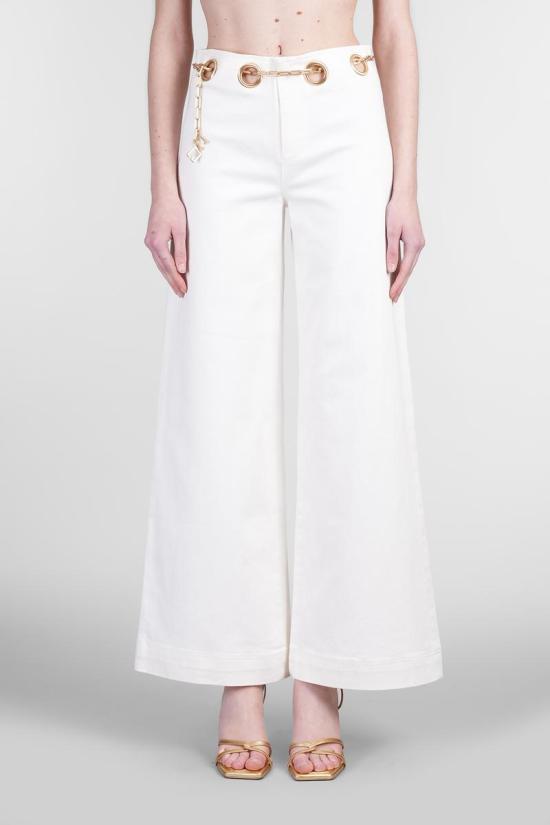 ショートパンツ CULT GAIA Women Shorts  Burmudas 417805 PT2835CO3147 WHITE
