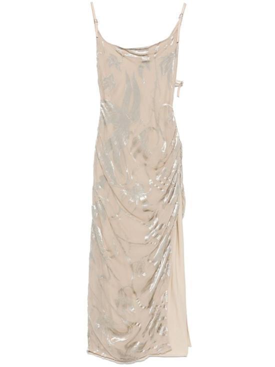 ワンピース MUGLER Women Mid Skirts 25P3RO16983822008 Beige