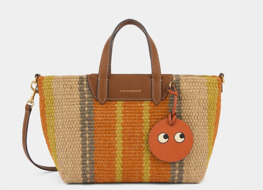 ANYA HINDMARCH メゾン ベンガル ジュート XS クロスボディ
