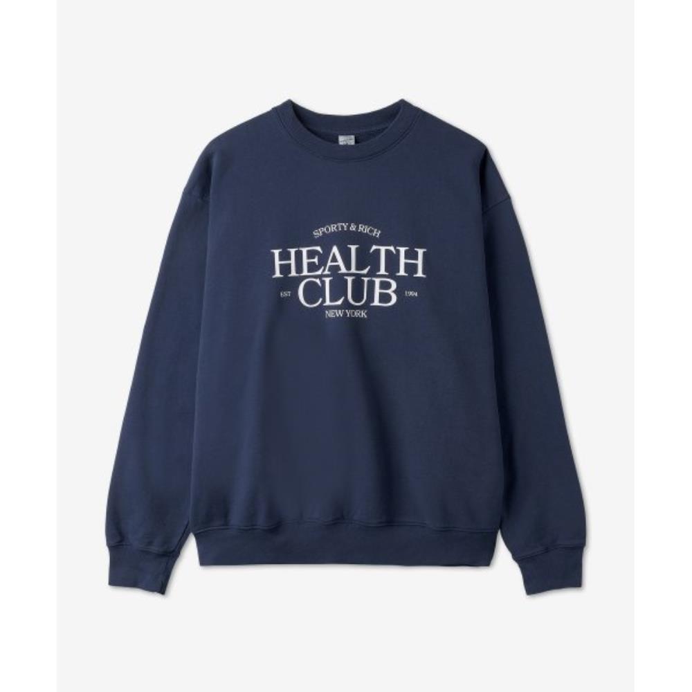 スウェット・トレーナー Sporty & Rich Health Club Man to Man Navy CR841NA CR841NASS2